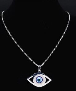 Pendentif Oeil Bleu - Protection du Mauvais Oeil
